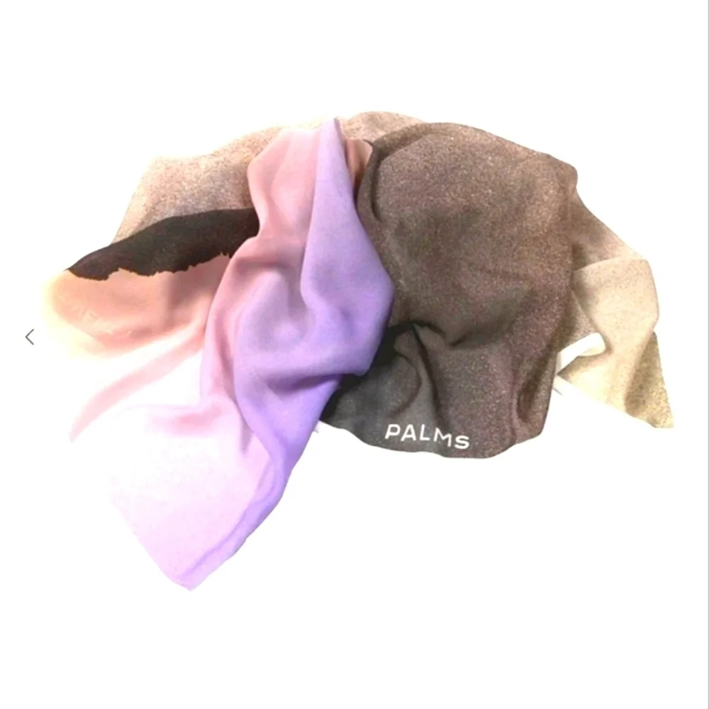 Gradient Chiffon Scarf 35